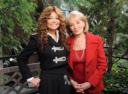 La Toya Jackson, Barbara Walters La Toya Jackson, Barbara Walters